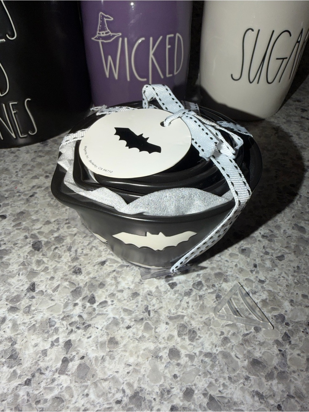 Rae Dunn Halloween Bat Measuring Cups
